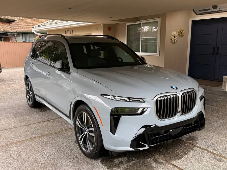 BMW after detailing