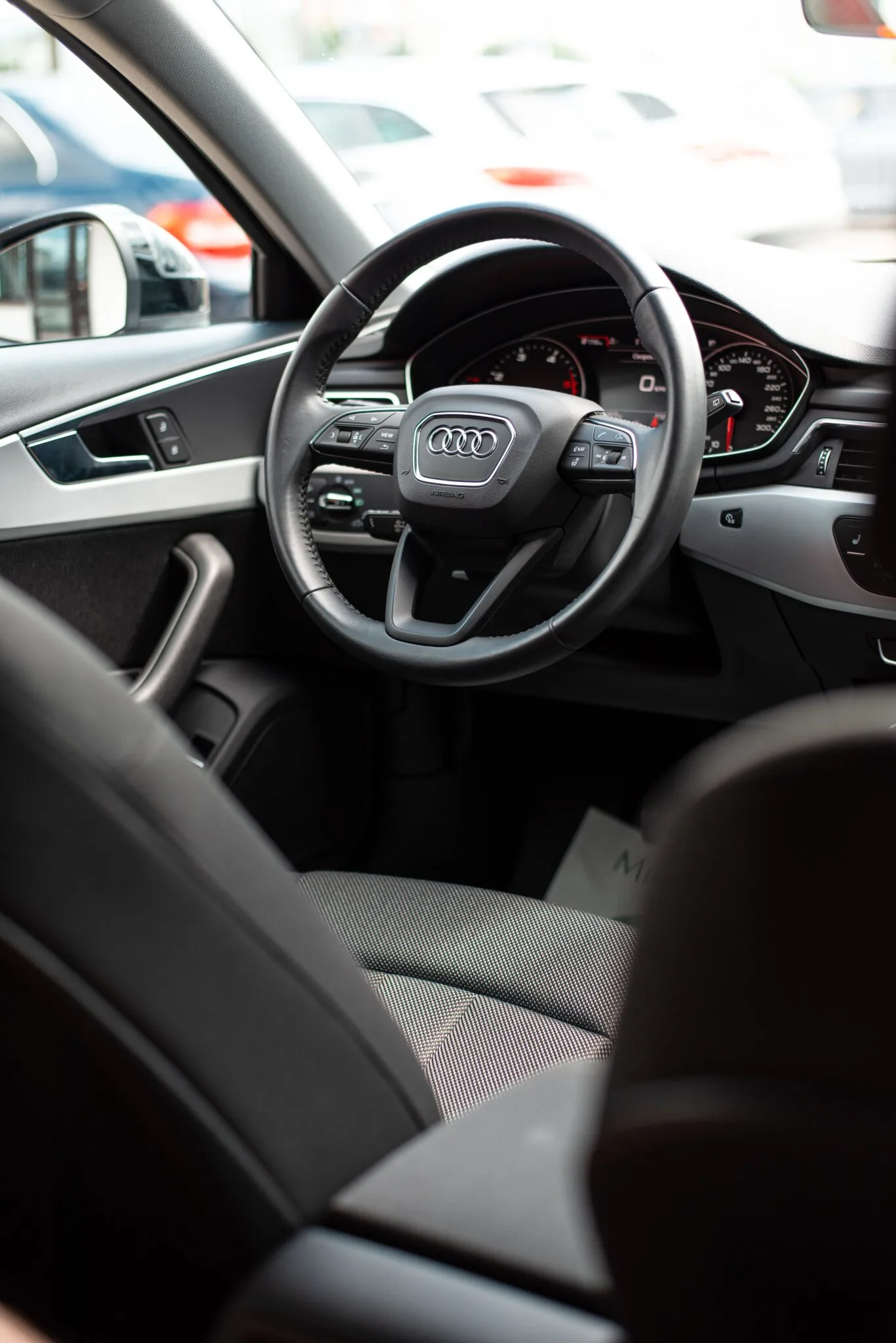 Detailed vehicle interior