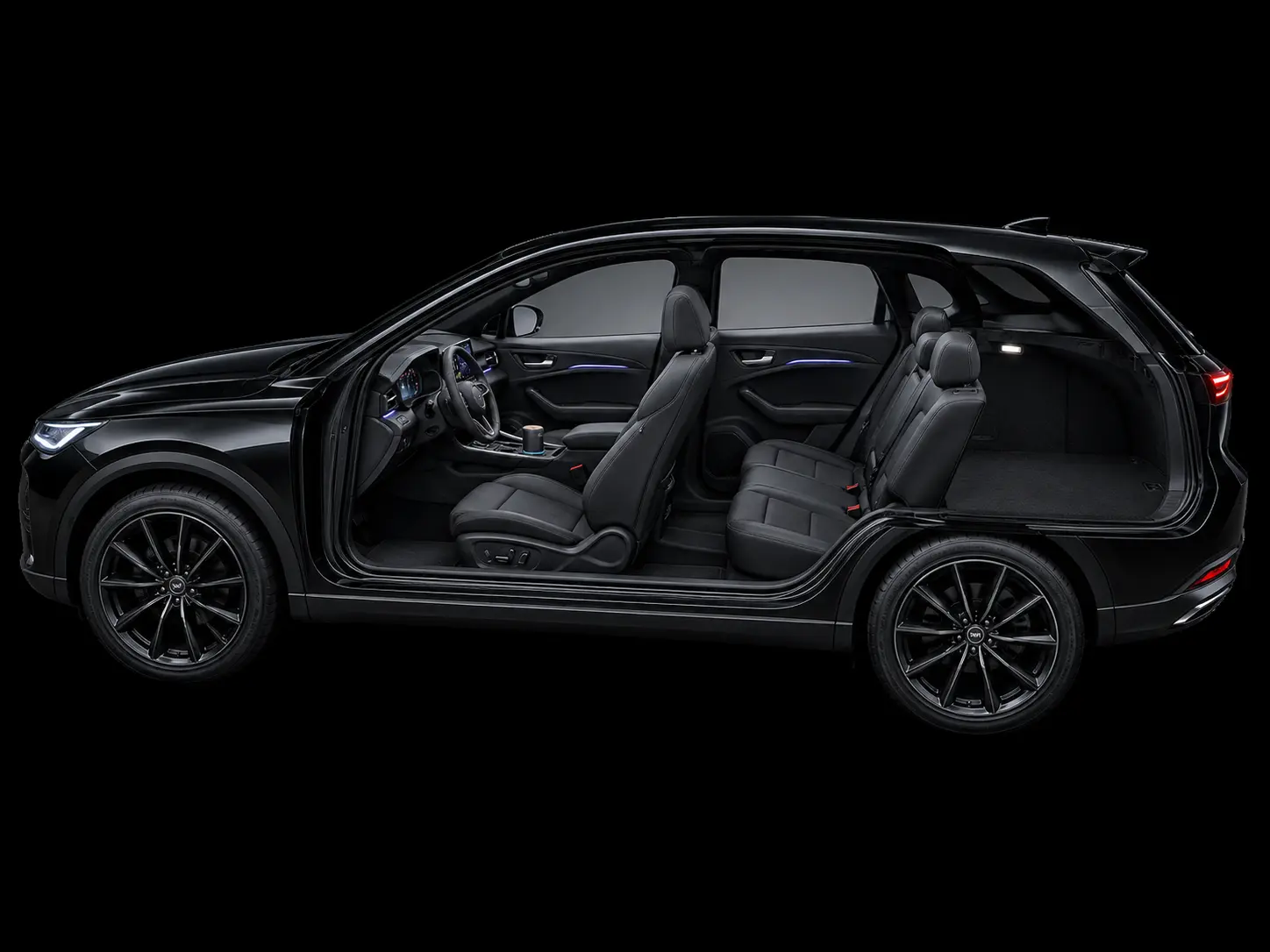 Vehicle detailing zones
