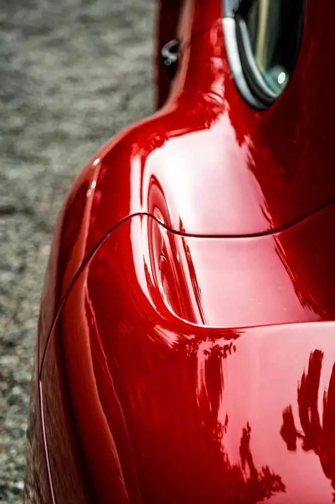 Ceramic coating protection on glossy paint
