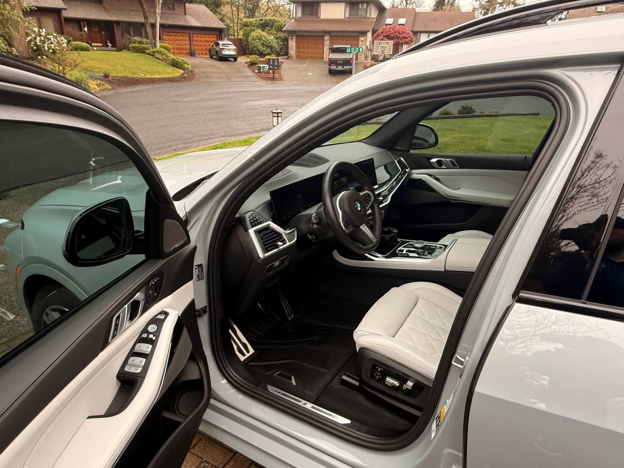 Vehicle interior after professional interior detailing